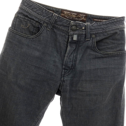 【中古】ヤコブコーエン JACOB COHEN J688 デニムパンツ ジーンズ ブラック【サイズ30】【 状態ランクC 】【 メンズ 】