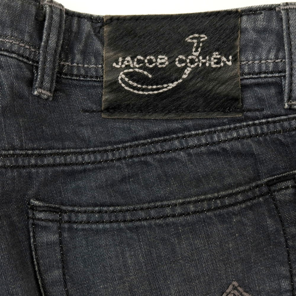 【中古】ヤコブコーエン JACOB COHEN J688 デニムパンツ ジーンズ ブラック【サイズ30】【 状態ランクC 】【 メンズ 】