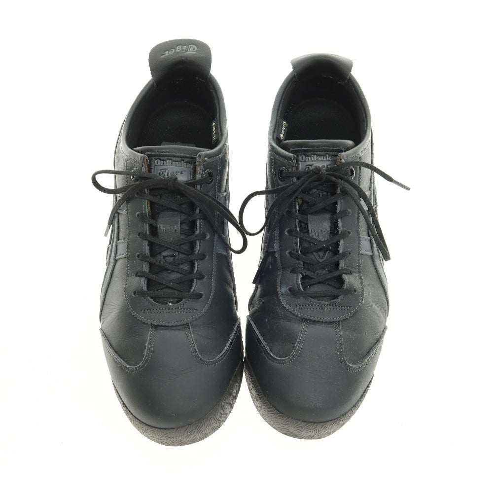 【中古】オニツカタイガー ONITSUKA TIGER MEXICO 66 SD レザー GORE TEX スニーカー ブラック【 26.5 】【 状態ランクB 】【 メンズ 】 []