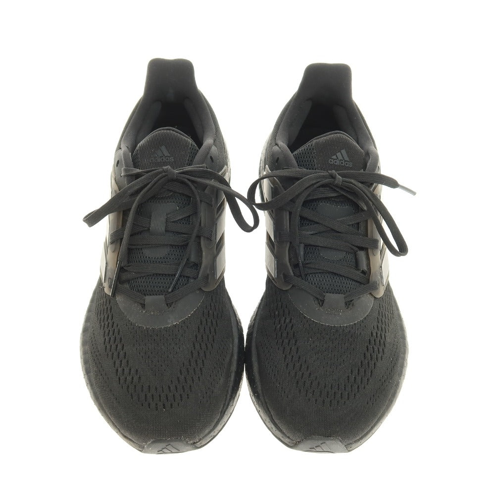 【中古】アディダス adidas Pureboost 22 ランニングシューズ ブラック【サイズ27】【 状態ランクC 】【 メンズ 】