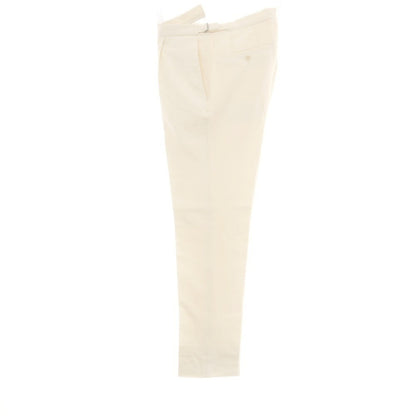 【中古】インコテックス INCOTEX BEAMS F別注 ウール カジュアルスラックスパンツ アイボリー【サイズ46】【 状態ランクC 】【 メンズ 】