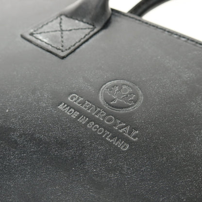 【中古】グレンロイヤル GLENROYAL ブライドルレザー ブリーフケース ブラック【 状態ランクA 】【 メンズ 】