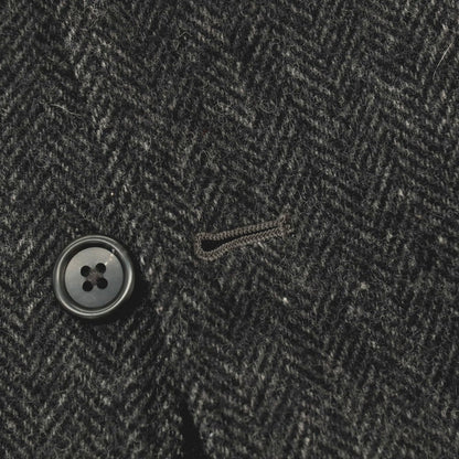 【SALE30%OFF/返品不可】【中古】ウールリッチ WOOLRICH ウールナイロン ヘリンボーン 2B テーラードジャケット グレー【 サイズM 】【 状態ランクC 】【 メンズ 】