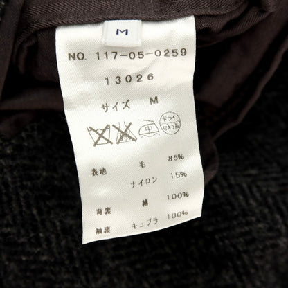 【SALE30%OFF/返品不可】【中古】ウールリッチ WOOLRICH ウールナイロン ヘリンボーン 2B テーラードジャケット グレー【 サイズM 】【 状態ランクC 】【 メンズ 】