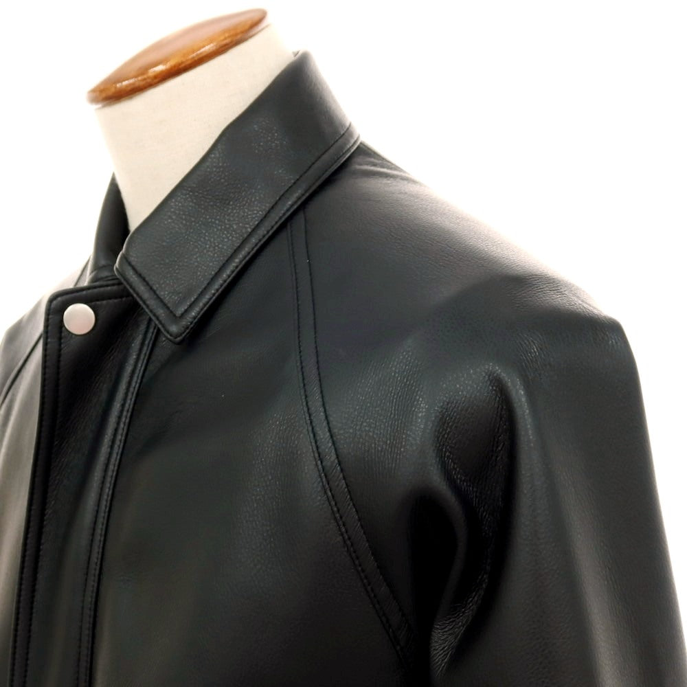 【中古】チャオパニック Ciaopanic 合成皮革 ジップアップ フェイク レザーブルゾン ブラック【サイズM】【 状態ランクA 】【 ユニセックス 】