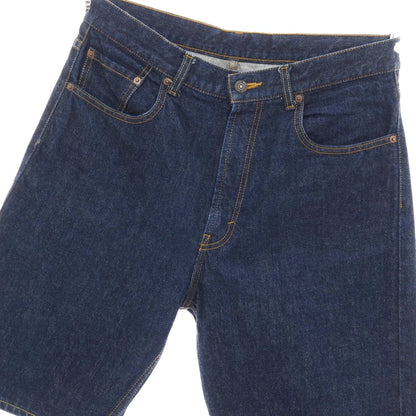 【SALE10%OFF/返品不可】【中古】ビームスプラス BEAMS PLUS コットン デニム ショートパンツ ネイビー【 サイズL 】【 状態ランクB 】【 メンズ 】