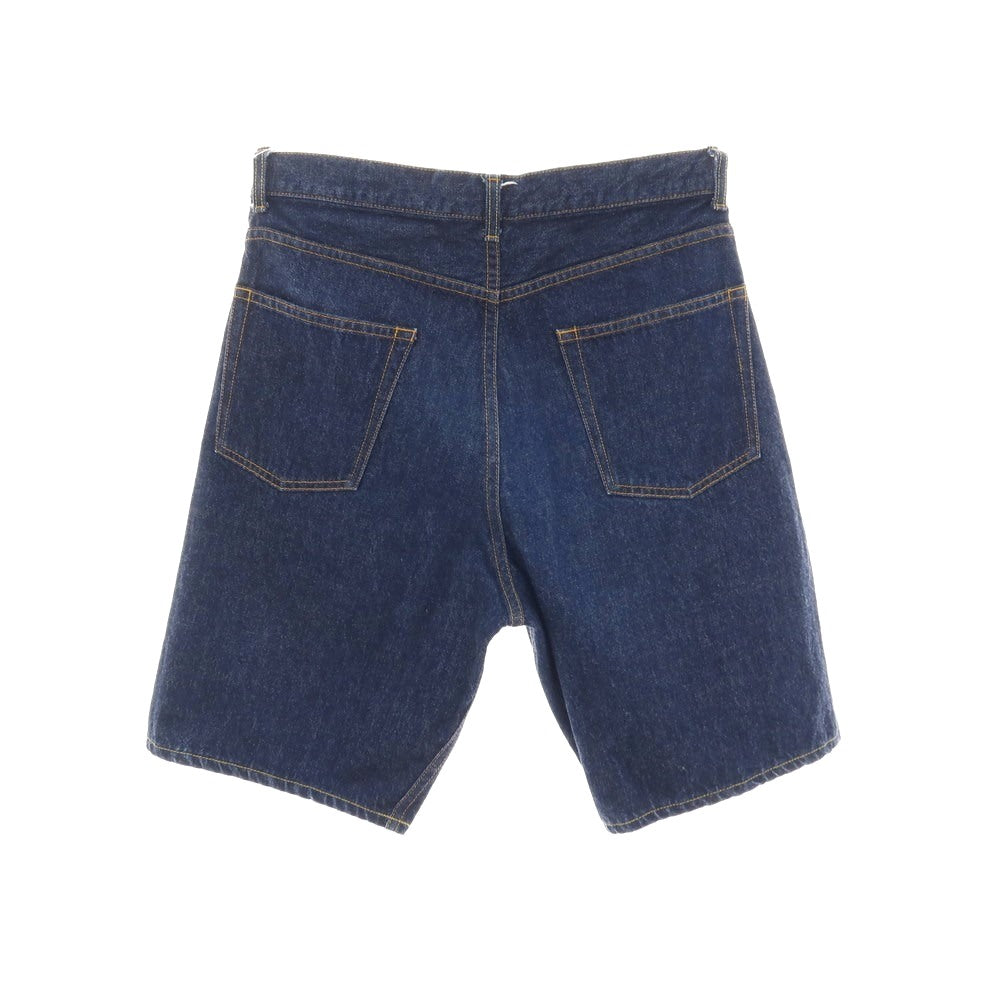 【SALE10%OFF/返品不可】【中古】ビームスプラス BEAMS PLUS コットン デニム ショートパンツ ネイビー【 サイズL 】【 状態ランクB 】【 メンズ 】