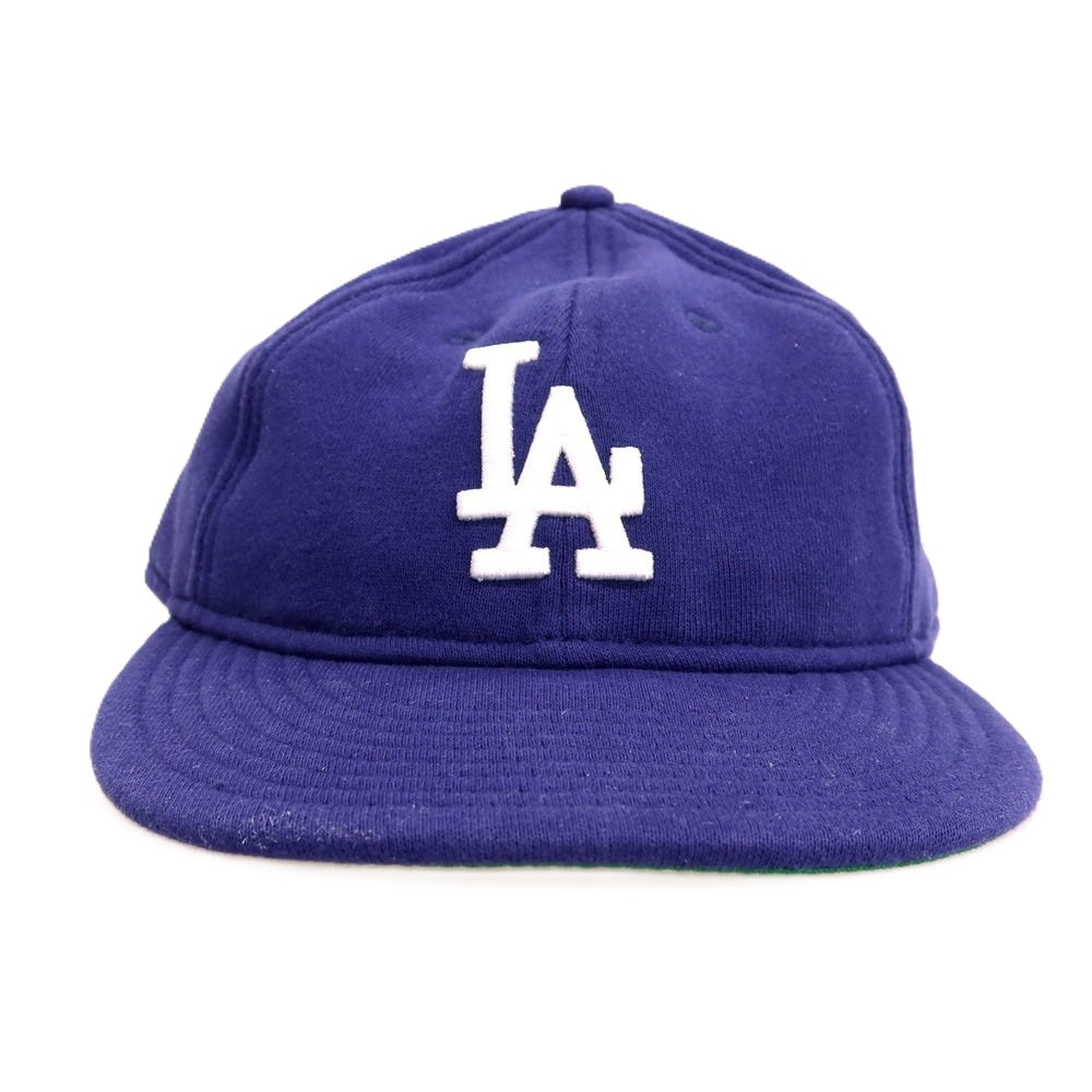 【SALE10%OFF/返品不可】【中古】ループウィラー LOOPWHEELER × NEW ERA × BEAMS PLUS 裏パイルスウェット ベースボールキャップ 帽子 ブルー【 状態ランクB 】【 メンズ 】