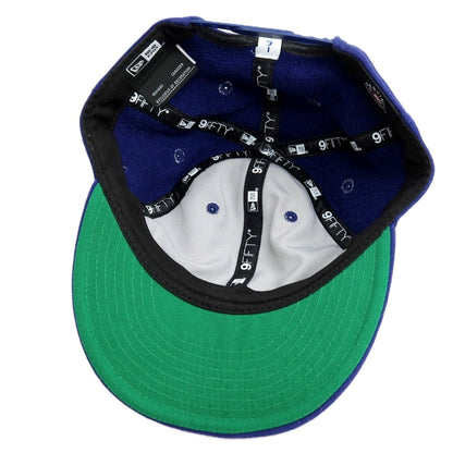 【SALE10%OFF/返品不可】【中古】ループウィラー LOOPWHEELER × NEW ERA × BEAMS PLUS 裏パイルスウェット ベースボールキャップ 帽子 ブルー【 状態ランクB 】【 メンズ 】