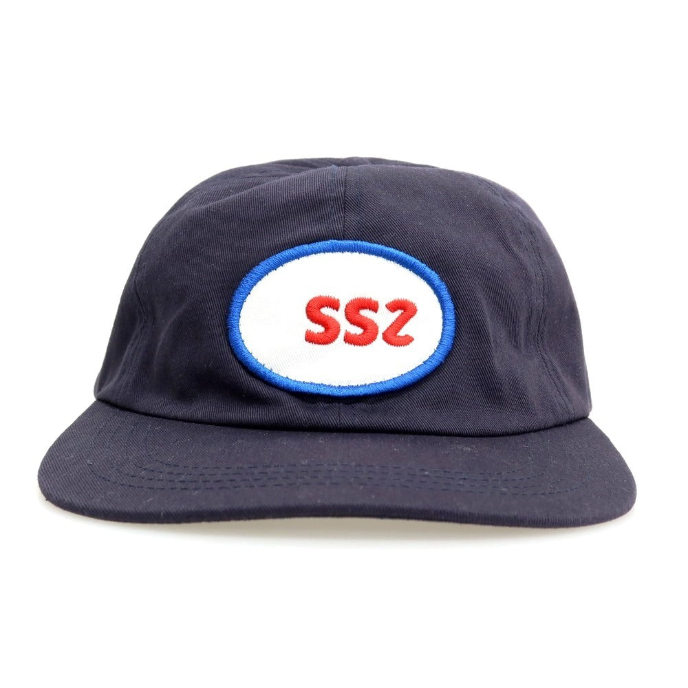 【中古】エスエスズィー SSZ GASOLINE CAP キャップ 帽子 ネイビー【 状態ランクB 】【 メンズ 】