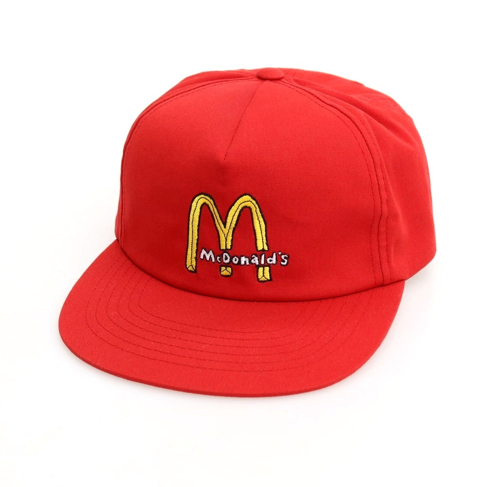 【中古】トムサックス Tom Sachs McDonald’s Hat コットンポリエステル キャップ 帽子 レッド【 状態ランクA 】【 メンズ 】