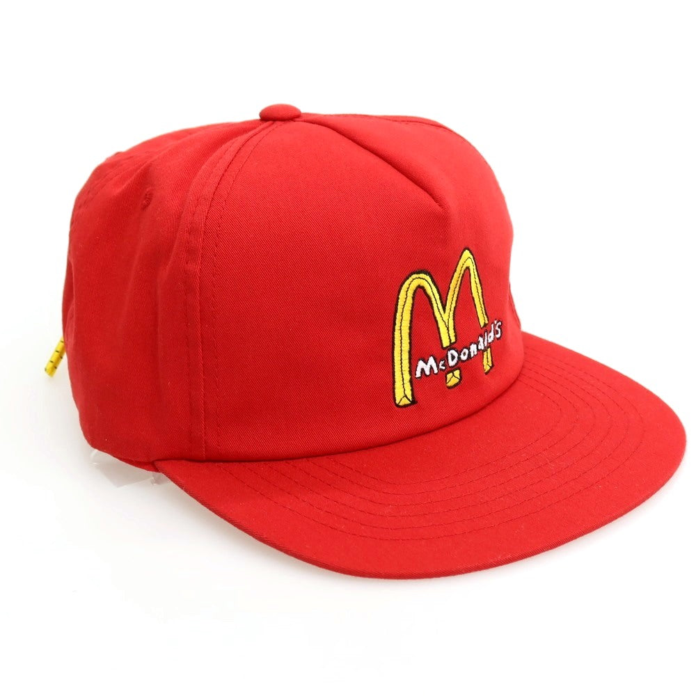 【中古】トムサックス Tom Sachs McDonald’s Hat コットンポリエステル キャップ 帽子 レッド【 状態ランクA 】【 メンズ 】