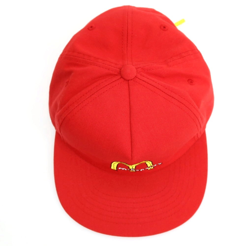 【中古】トムサックス Tom Sachs McDonald’s Hat コットンポリエステル キャップ 帽子 レッド【 状態ランクA 】【 メンズ 】
