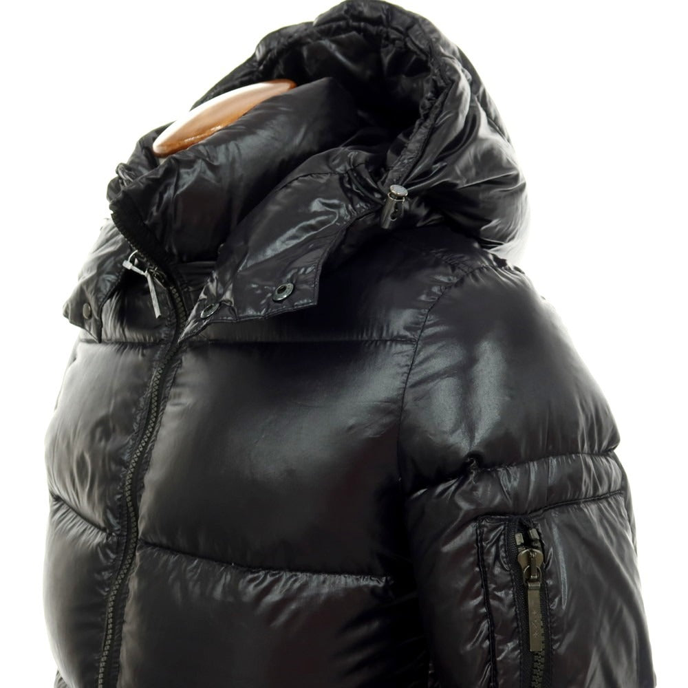 【中古】タトラス TATRAS ナイロン スタンドカラー ダブルジップ ダウンジャケット ブラック【サイズ2】【 状態ランクB 】【 メンズ 】