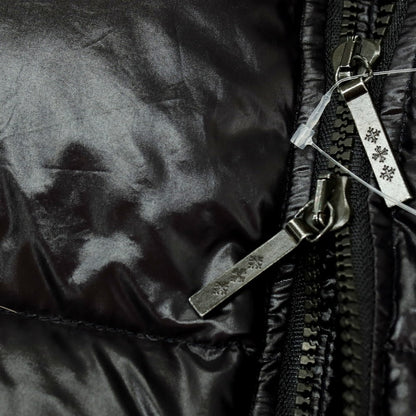 【中古】タトラス TATRAS ナイロン スタンドカラー ダブルジップ ダウンジャケット ブラック【サイズ2】【 状態ランクB 】【 メンズ 】