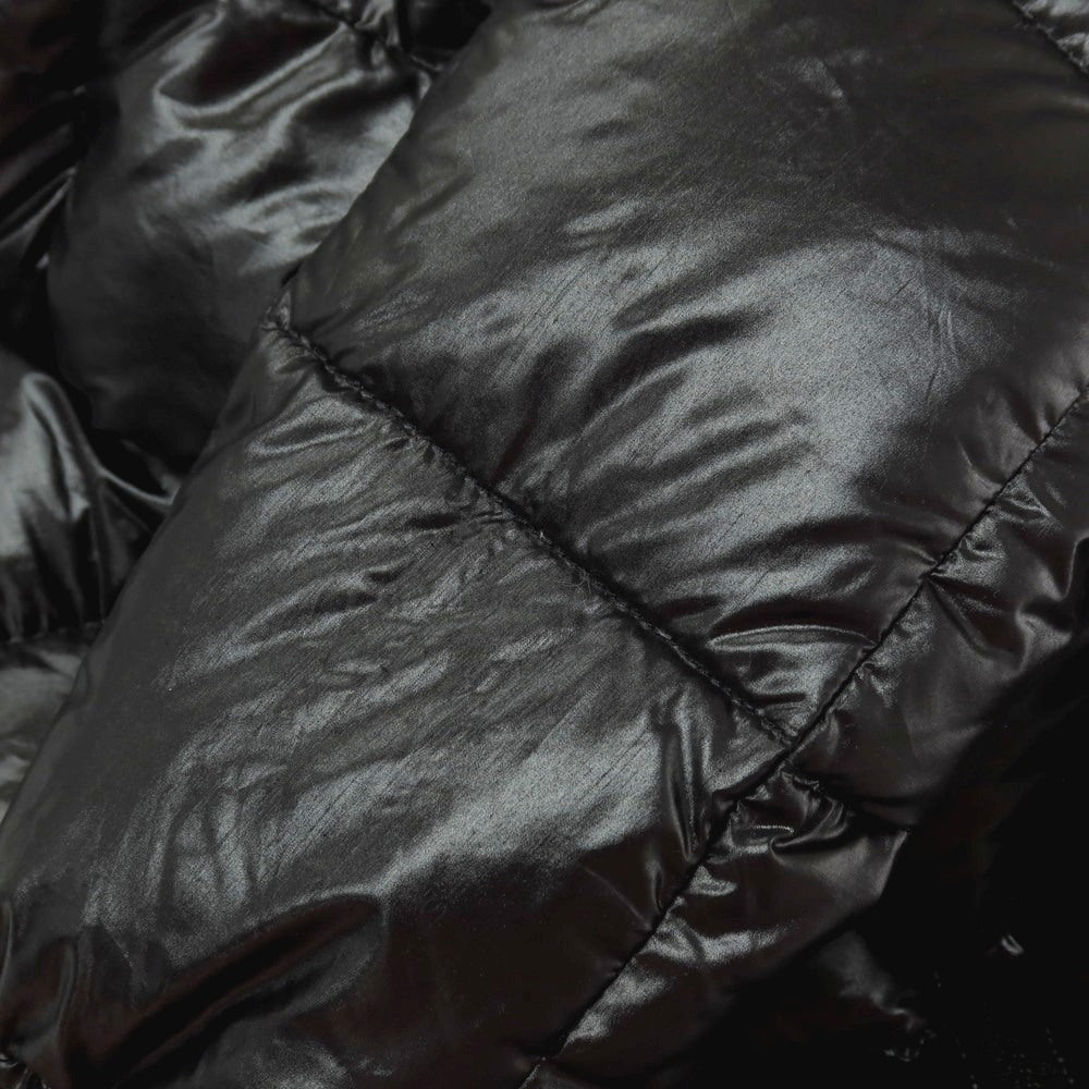 【中古】タトラス TATRAS ナイロン スタンドカラー ダブルジップ ダウンジャケット ブラック【サイズ2】【 状態ランクB 】【 メンズ 】