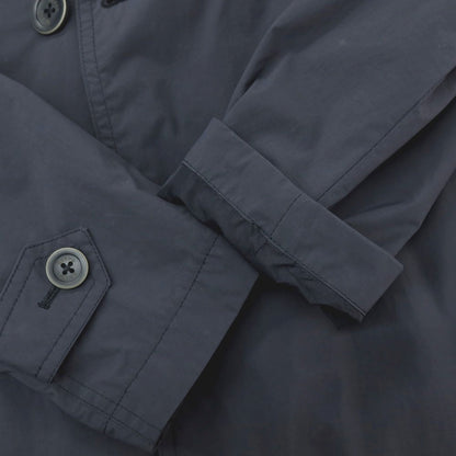 【中古】ヘルノ Herno ナイロン トレンチコート ネイビー【サイズ46】【 状態ランクC 】【 メンズ 】