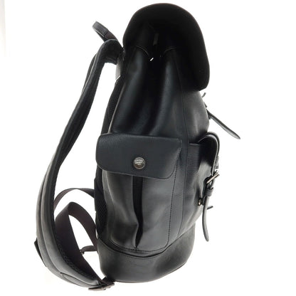 【中古】コーチ COACH F23202 レザー バックパック・リュック ブラック【 状態ランクC 】【 メンズ 】