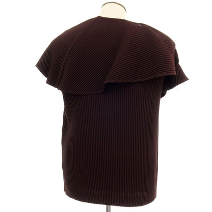 【中古】オム プリッセ イッセイミヤケ HOMME PLISSE ISSEY MIYAKE 2026年春夏 ポリエステル系 プリーツ ノースリーブトップ ブラウン【 表記なし(L位) 】【 状態ランクA 】【 メンズ 】[APD]