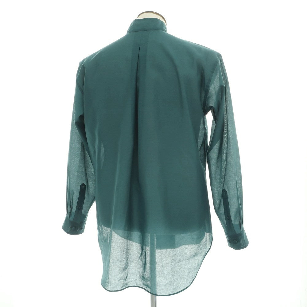 【中古】オム プリッセ イッセイミヤケ HOMME PLISSE ISSEY MIYAKE 2026年春夏 ポリエステル系 ハイネックシャツ グリーン【サイズ表記なし(L位)】【 状態ランクA 】【 メンズ 】