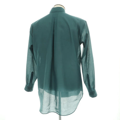【中古】オム プリッセ イッセイミヤケ HOMME PLISSE ISSEY MIYAKE 2026年春夏 ポリエステル系 ハイネックシャツ グリーン【サイズ表記なし(L位)】【 状態ランクA 】【 メンズ 】