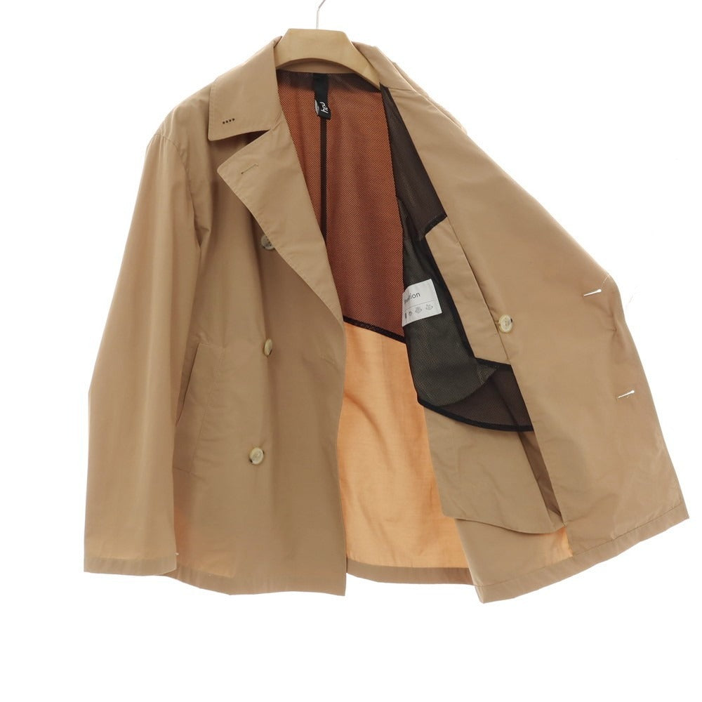 【中古】イーヴォ Hevo ポリエステルコットン ピーコート ベージュ【サイズ50】【 状態ランクB 】【 メンズ 】[CPD]