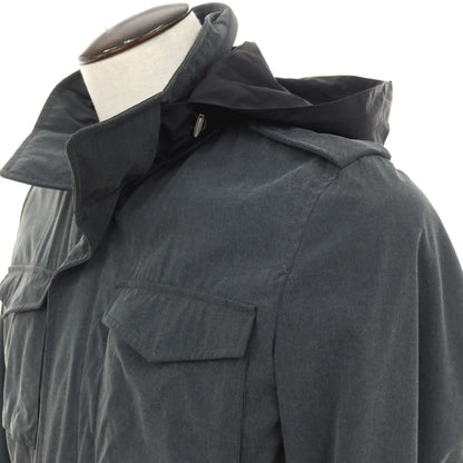 【中古】ヘルノ Herno ナイロン M-65 ミリタリージャケット グレー【サイズ50】【 状態ランクB 】【 メンズ 】