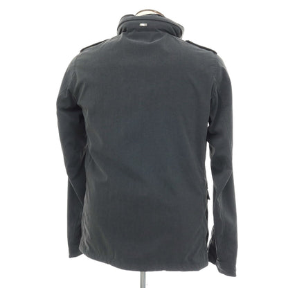 【中古】ヘルノ Herno ナイロン M-65 ミリタリージャケット グレー【サイズ50】【 状態ランクB 】【 メンズ 】