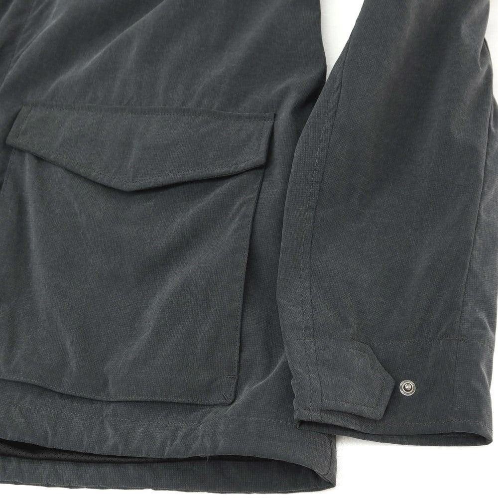 【中古】ヘルノ Herno ナイロン M-65 ミリタリージャケット グレー【サイズ50】【 状態ランクB 】【 メンズ 】