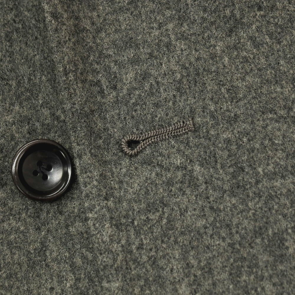 【中古】ルカ グラシア Luca Grassia ウール ダブル6B テーラードジャケット グレー【サイズ表記なし（S位）】【 状態ランクB 】【 メンズ 】