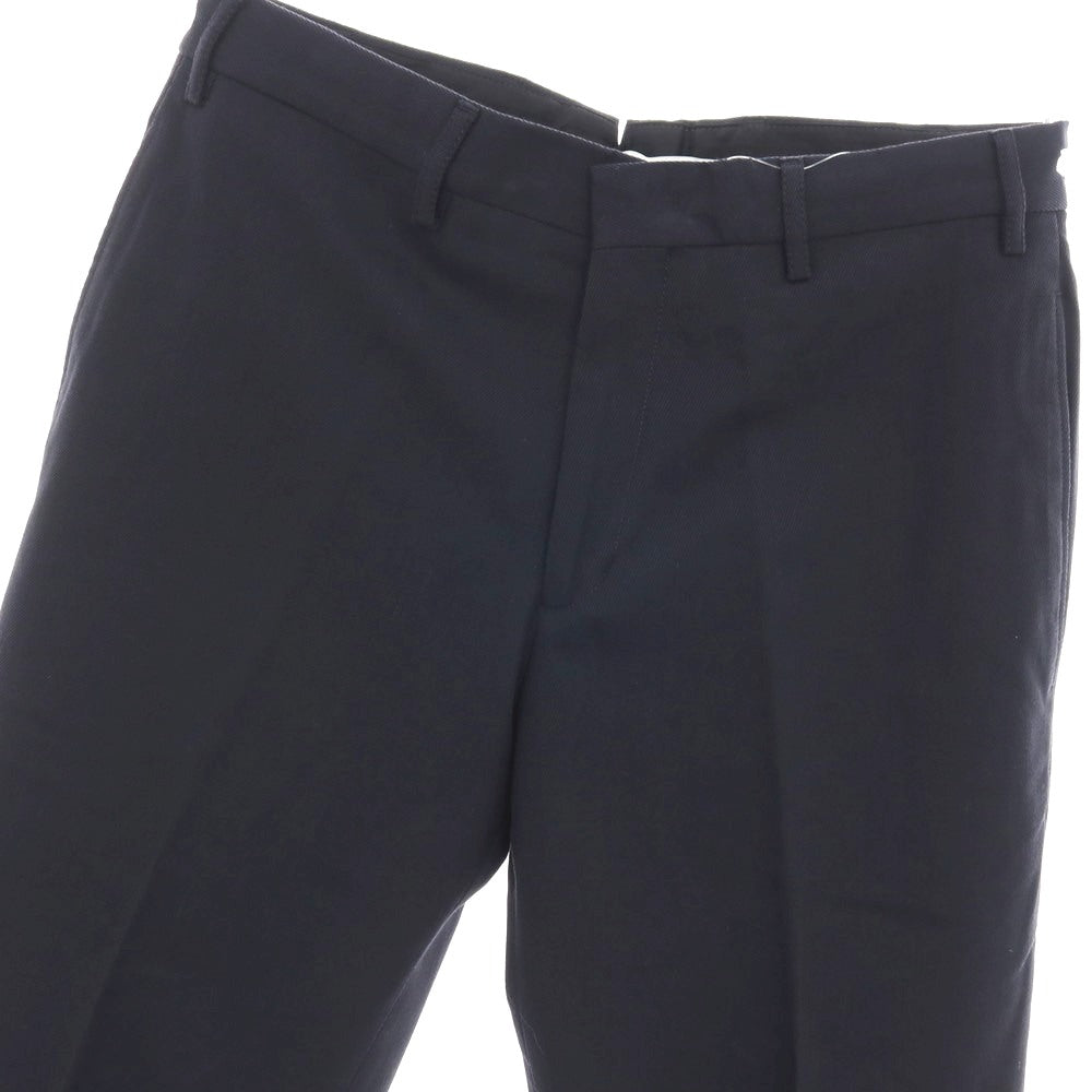 【中古】ボレリオ Borelio ツイルコットン カジュアルスラックスパンツ ネイビー【サイズ46】【 状態ランクB 】【 メンズ 】