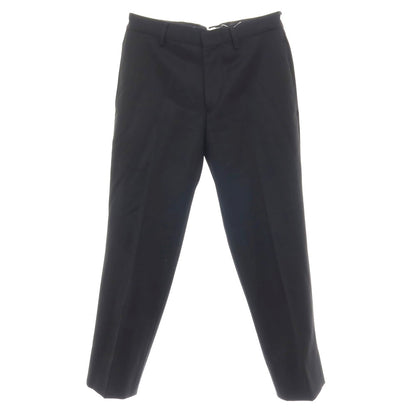 【中古】ボレリオ Borelio ツイルコットン系 カジュアルスラックスパンツ ブラック【サイズ44】【 状態ランクB 】【 メンズ 】