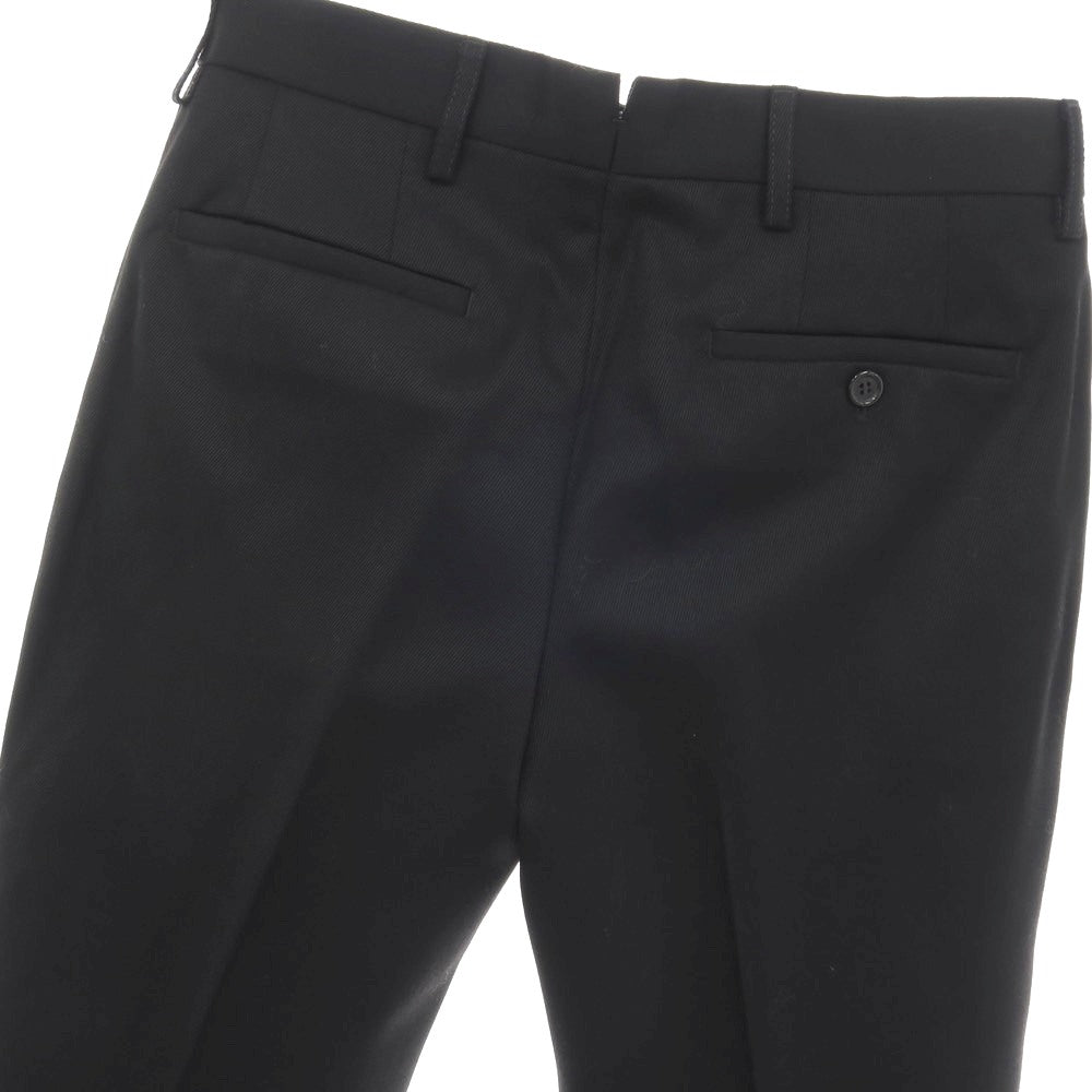 【中古】ボレリオ Borelio ツイルコットン系 カジュアルスラックスパンツ ブラック【サイズ44】【 状態ランクB 】【 メンズ 】
