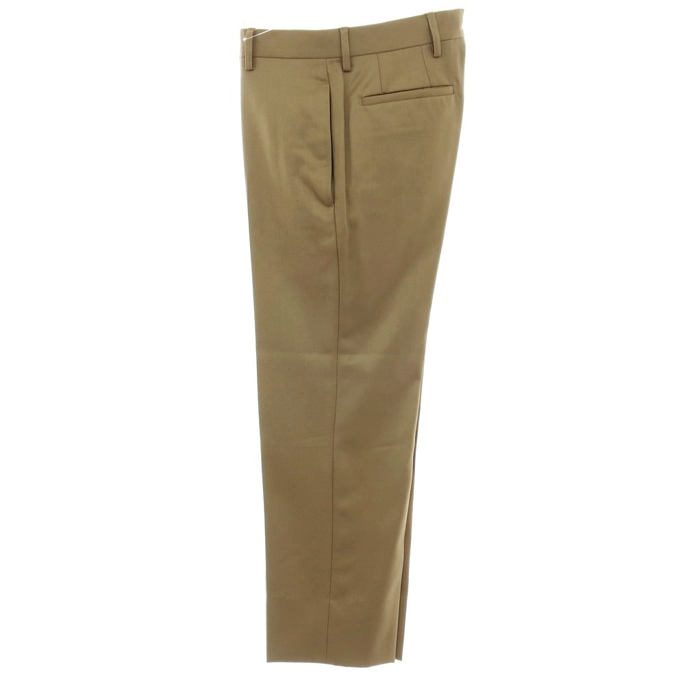 【中古】ボレリオ Borelio ツイルコットン系 カジュアルスラックスパンツ カーキ系【サイズ44】【 状態ランクB 】【 メンズ 】