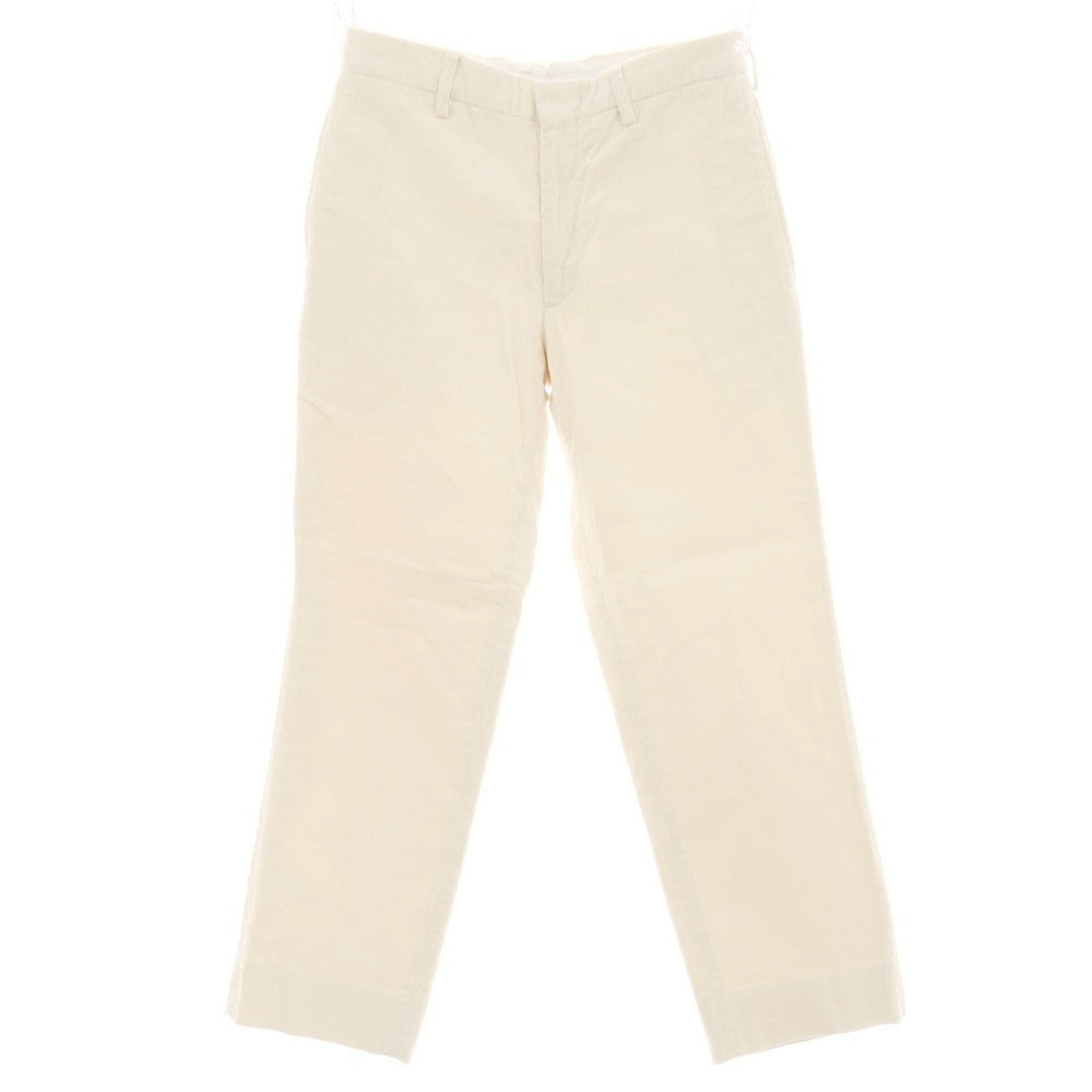 【中古】ボレリオ Borelio コーデュロイパンツ アイボリー【サイズ44】【 状態ランクC 】【 メンズ 】