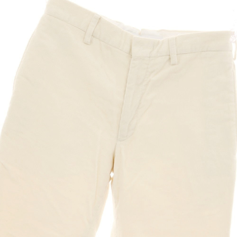 【中古】ボレリオ Borelio コーデュロイパンツ アイボリー【サイズ44】【 状態ランクC 】【 メンズ 】