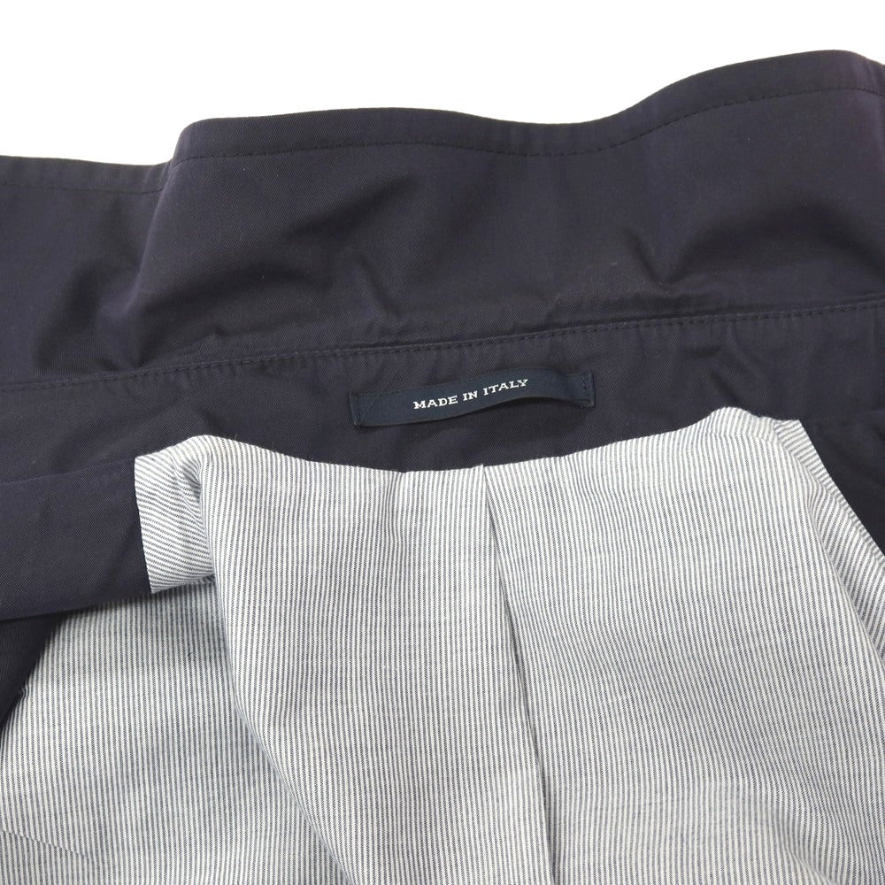 【中古】タリアトーレ TAGLIATORE Brilla per il gusto別注 CHARLIE コットンナイロン ダブルブレストコート ネイビー【サイズ48】【 状態ランクC 】【 メンズ 】