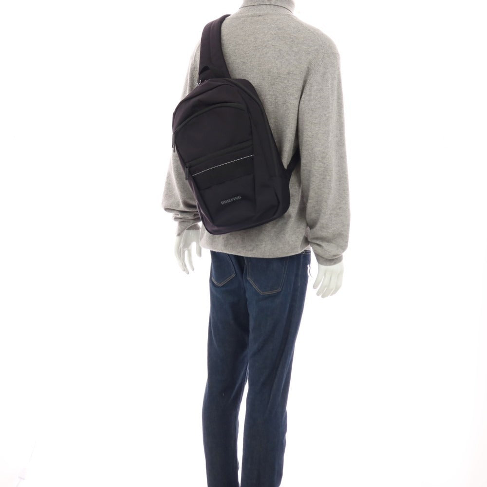 【中古】ブリーフィング BRIEFING ナイロン ボディバッグ ブラック【 状態ランクA 】【 メンズ 】