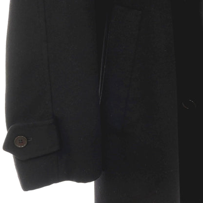【中古】ダーバン D’URBAN basic gear カシミヤ ステンカラーコート ブラック【サイズM】【 状態ランクD 】【 メンズ 】