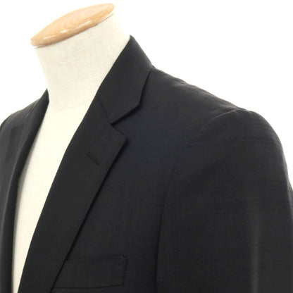 【中古】バーバリーロンドン BURBERRY LONDON ウール チェック 2つボタンスーツ ブラック【サイズ36】【 状態ランクC 】【 メンズ 】
