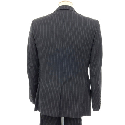 【中古】ポールスミス Paul Smith ウール ピンストライプ 2つボタンスーツ グレーxブルー【 S 】【 状態ランクC 】【 メンズ 】 []
