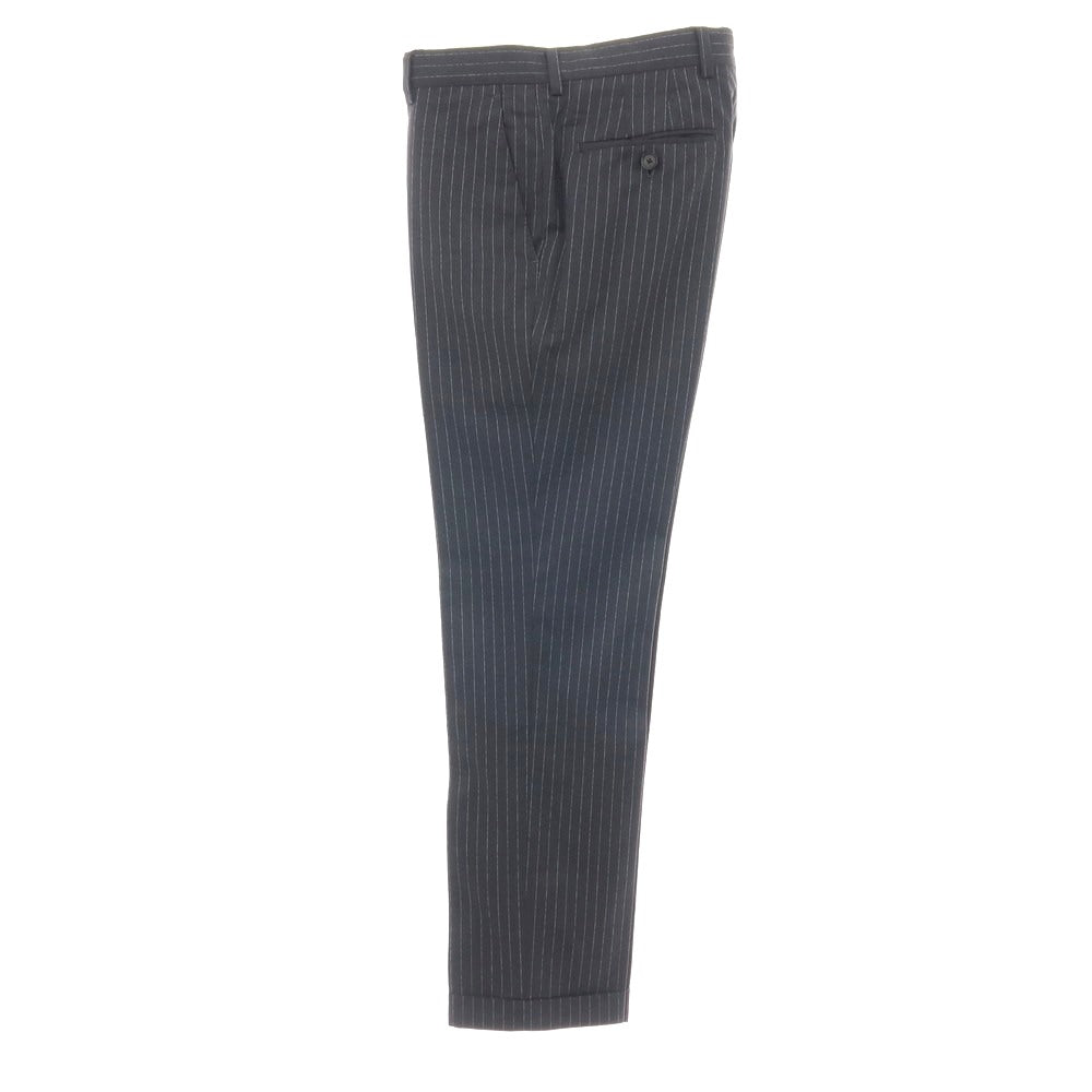 【中古】ポールスミス Paul Smith ウール ピンストライプ 2つボタンスーツ グレーxブルー【 S 】【 状態ランクC 】【 メンズ 】 []