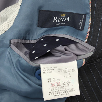 【中古】ポールスミス Paul Smith ウール ピンストライプ 2つボタンスーツ グレーxブルー【 S 】【 状態ランクC 】【 メンズ 】 []