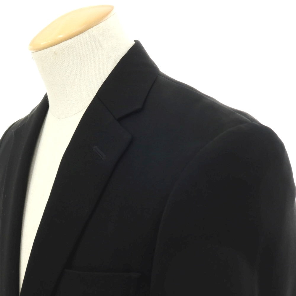 【SALE30%OFF/返品不可】【中古】イセタンメンズ ISETAN MENS ウール 2つボタンスーツ ブラック【 サイズ表記なし（S位） 】【 状態ランクB 】【 メンズ 】 [APD]