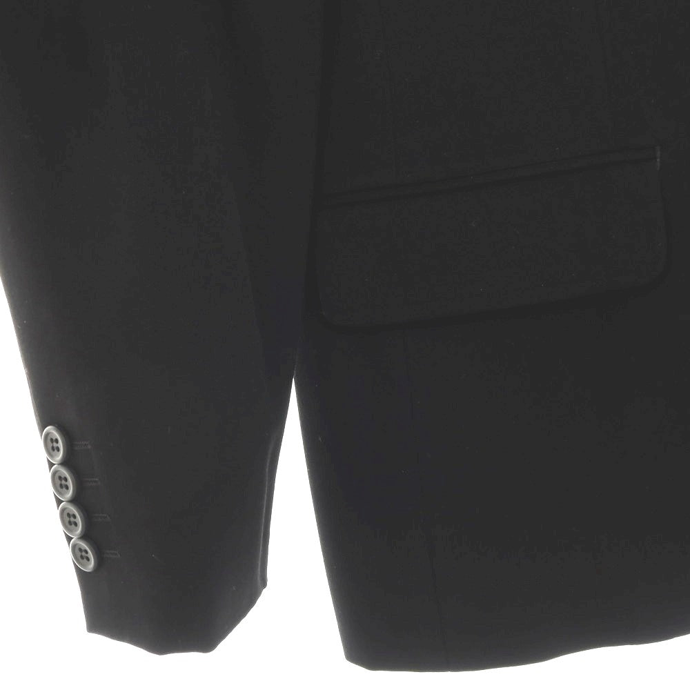 【SALE30%OFF/返品不可】【中古】イセタンメンズ ISETAN MENS ウール 2つボタンスーツ ブラック【 サイズ表記なし（S位） 】【 状態ランクB 】【 メンズ 】 [APD]