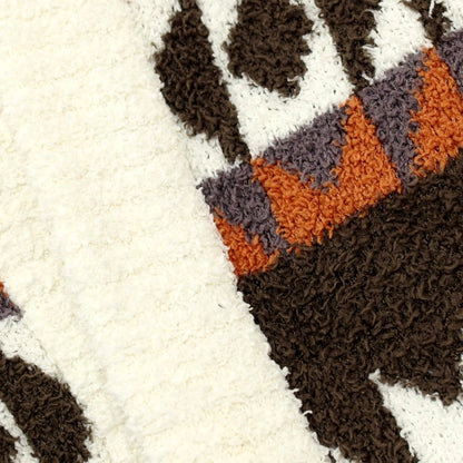 【中古】ジェラートピケ オム GELATO PIQUE HOMME × PENDLETON ポリエステル パウダー ニット ルームウェア ガウン ホワイトxブラウン【 M 】【 状態ランクB 】【 メンズ 】[APD]