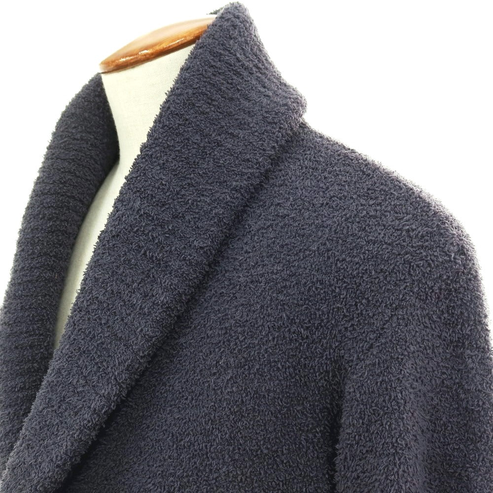 【中古】ジェラートピケ オム GELATO PIQUE HOMME ポリエステル パウダー ニット ルームウェア ガウン グレー【サイズM】【 状態ランクC 】【 メンズ 】[DPD]