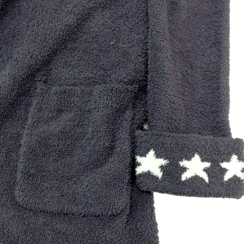 【中古】ジェラートピケ オム GELATO PIQUE HOMME ポリエステル パウダー ニット ルームウェア ガウン グレー【サイズM】【 状態ランクC 】【 メンズ 】