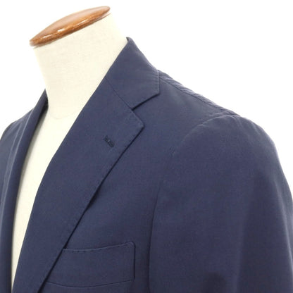 【中古】ビームスエフ BEAMS F コットン 3つボタンスーツ セットアップ ネイビー【 46 】【 状態ランクC 】【 メンズ 】 []