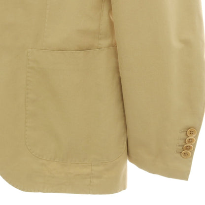 【中古】ビームスエフ BEAMS F コットン 3つボタンスーツ セットアップ ベージュ【サイズ46】【 状態ランクC 】【 メンズ 】